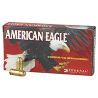 Federal American Eagle, .380 ACP, FMJ, 95 Grain, 50 Rounds