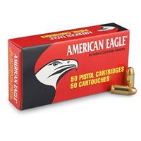 Federal American Eagle Pistol, .45 ACP, FMJ, 230 Grain, 50 Rounds