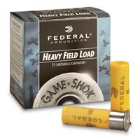 Federal, Game-Shok Heavy Field, 20 Gauge, 2 3/4", 1 oz. Shotshell, 25 Rounds