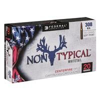 Federal, Non-Typical, .308 Winchester, SP, 150 Grain, 20 Rounds