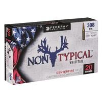 Federal, Non-Typical Whitetail, .308 Winchester, SP, 180 Grain, 20 Rounds
