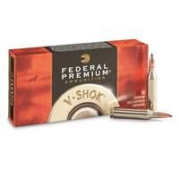 Federal Premium V-Shok, .243 Winchester, NBT Varmint, 55 Grain, 20 Rounds