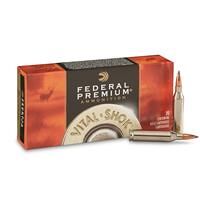Federal Premium Vital-Shok, .243 Winchester, NBT Hunting, 95 Grain, 20 Rounds