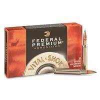 Federal Premium Vital-Shok, .30-06 Springfield, NBT Hunting, 165 Grain, 20 Rounds