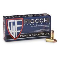 Fiocchi Shooting Dynamics, 9mm, JHP, 124 Grain, 50 Rounds