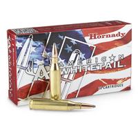 Hornady American Whitetail, 7mm-08 Remington, InterLock SP, 139 Grain, 20 Rounds