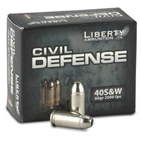 Liberty Civil Defense, .40 S&W, HP, 60 Grain, 20 Rounds