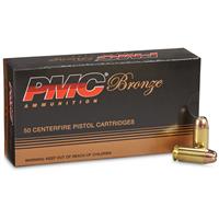 PMC Bronze, .40 S&W, JHP, 165 Grain, 50 Rounds