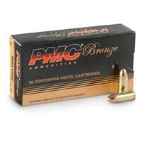 PMC Bronze, 9mm Luger, 115 Grain, FMJ, 250 Rounds
