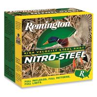 Remington Nitro-Steel High-Velocity, 12 Gauge, 3 1/2" Shot Shells, 1 1/2 oz., 250 Rounds