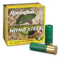 Remington Nitro Steel Shot, 12 Gauge, 3" Shell, 1 3/8 ozs., 25 Rounds
