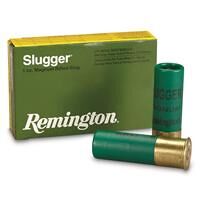 Remington, Slugger, 12 Gauge, 3" Shell, 1 oz. Rifled Slug, 5 Rounds