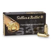 Sellier & Bellot, 9mm Luger, FMJ, 115 Grain, 250 Rounds