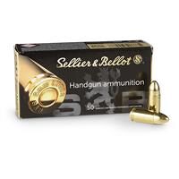 Sellier & Bellot, 9mm Luger, FMJ, 124 Grain, 250 Rounds