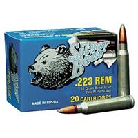 Silver Bear, .223 Remington, SPBT, 62 Grain, 20 Rounds