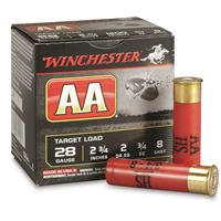 Winchester, AA Shotshells, 28 Gauge, 2 3/4" Shell, 3/4 oz., 25 Rounds