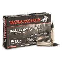 Winchester Ballistic Silvertip, .308 Winchester, BST, 150 Grain, 20 Rounds