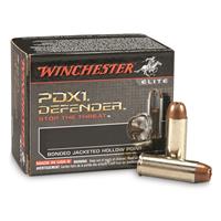 Winchester Defender, .40 S&W, Bonded Jacket Hollow Point, 165 Grain, 20 Rounds