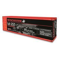 Winchester M-22 Subsonic, .22LR, Round Nose, 45 Grain, 100 Rounds