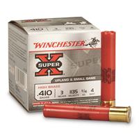 Winchester Super-X High Brass Game Loads, .410 Bore, 3", 1 1/16 oz., 25 Rounds