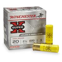 Winchester Super-X High Brass Game Loads 20 Gauge 2 3/4" 1 ozs. 25 rounds