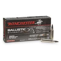 Winchester Supreme Ballistic Silvertip, .223 Remington, BST, 55 Grain, 20 Rounds