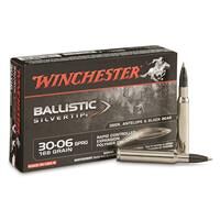 Winchester Supreme Ballistic Silvertip, .30-06 Springfield, BST, 168 Grain, 20 Rounds