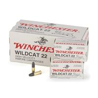 Winchester Wildcat, .22 Long Rifle, LRN, 40 Grain, 50 Rounds