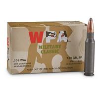 Wolf Military Classic, .308, SP, 140 Grain, 100 Rounds