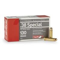 Aguila Ammo, .38 Special, FMJ, 130 Grain, 50 Rounds