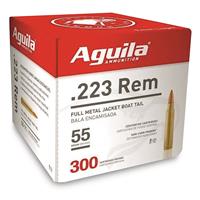 Aguila, .223 Remington, FMJ, 55 Grain, 300 Rounds