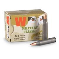 Wolf WPA Military Classic, .223 Remington, HP, 62 Grain, 100 Rounds