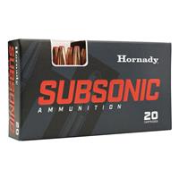 Hornady Subsonic, .45-70 Government, Sub-X, 410 Grain, 20 Rounds