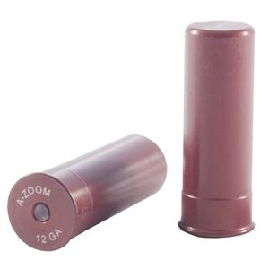 A-Zoom Ammo Snap Cap Dummy Rounds - 12 Gauge Snap Caps 2/Pack