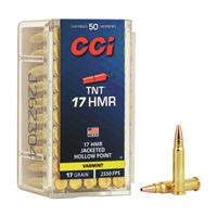 CCI, .17 HMR TNT, JHP, 17 Grain, 50 Rounds