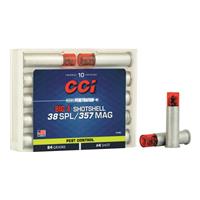 CCI Big 4 Shotshell, .357 Magnum/.38 Special, 81 Grain, #4 Shot, 10 Rounds