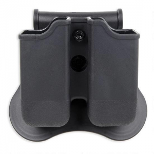 Bulldog Polymer Mag Holder w/ Paddle Fits Glock 17-19-22-23-26-27-31-32-33-34 - Ambixetrous