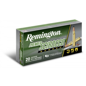Remington Premier Scirocco Rifle Ammunition .30-06 Sprg 180 gr Bonded 2700 fps 20/ct