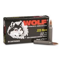 Wolf Polyformance, .223 Remington, FMJ, 55 Grain, 20 Rounds