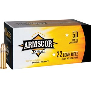 Armscor High-Velocity .22 LR Rimfire Ammo