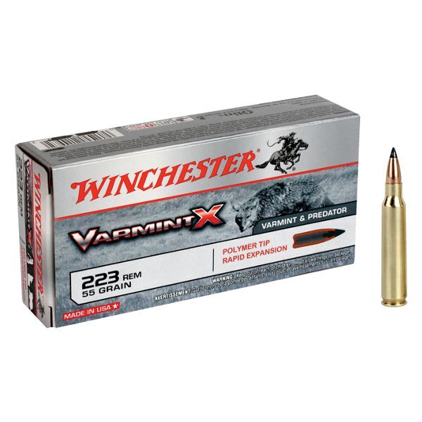 Winchester Varmint X Centerfire Rifle Ammo - .223 Remington - 40 Grain
