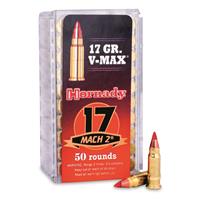 Hornady Varmint Express Rimfire, .17 HM2, V-MAX, 17 Grain, 50 Rounds