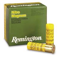 Remington Nitro Mag, 20 Gauge, 2 3/4", 1 1/8 oz., Lead Shot Shells, 25 Rounds