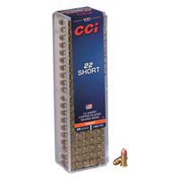 CCI Target, .22 Short, CPRN, 29 Grain, 100 Rounds