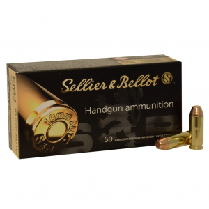 SELLIER & BELLOT 10mm 180gr Jacketed Hollow Point 50/1000 Handgun Ammo (SB10B)