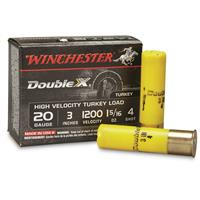 Winchester Double X High Velocity Turkey Loads, 20 Gauge, 3", 1 5/16 oz., 10 Rounds
