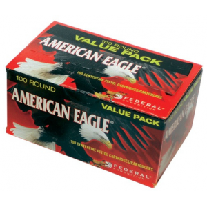 American Eagle Handgun Ammunition .40 S&W 180 gr FMJ 1000 fps 100/ct