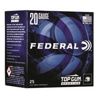 Federal Top Gun Target Load, 20 Gauge, 2 3/4", 7/8 oz., 250 Rounds