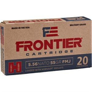 Hornady Frontier Ammo 223 Reminton 68gr Bthp Match - 223 Remington 68gr Hollow Point Boat Tail 20/Box