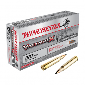 WINCHESTER AMMO Varmint X 223 Remington 55Gr Polymer Tip Ammo (X223P)